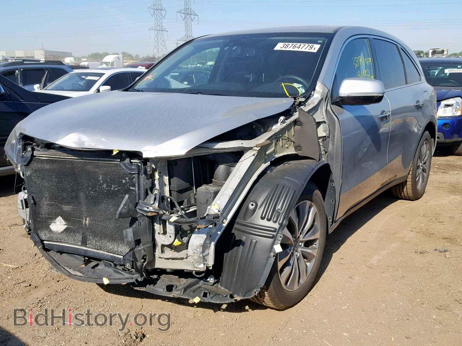 2014 ACURA MDX - VIN: 5FRYD4H46EB036692 - Photo 2