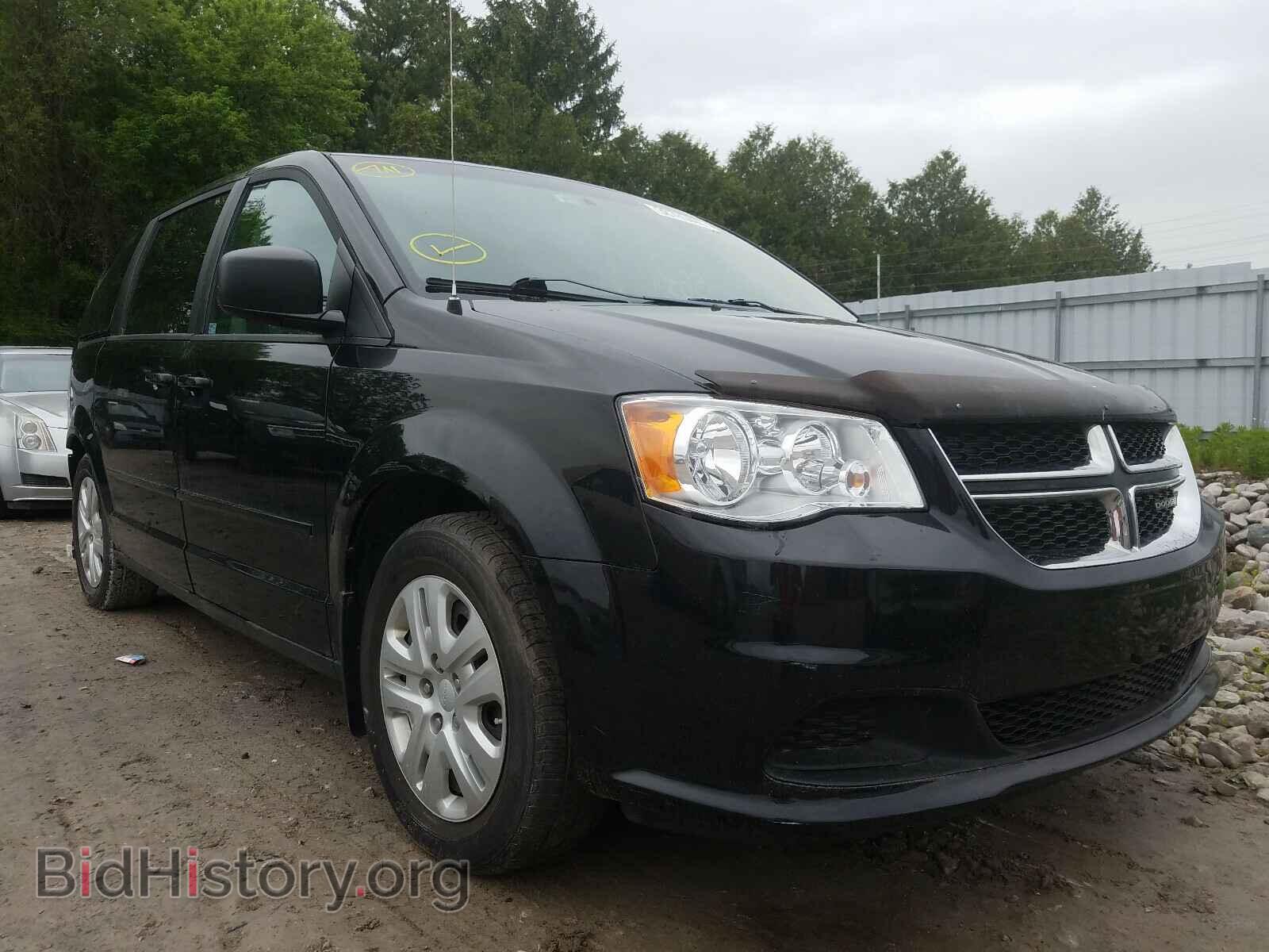 Фотография 2C4RDGBG1GR226594 - DODGE CARAVAN 2016