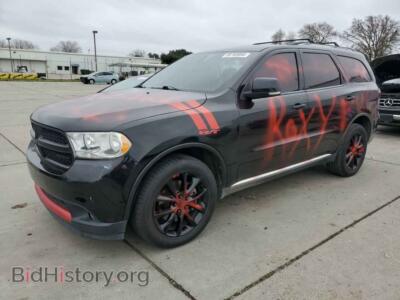 2012 Dodge DURANGO Crew, черный — VIN 1C4SDHDT5CC126762, Copart