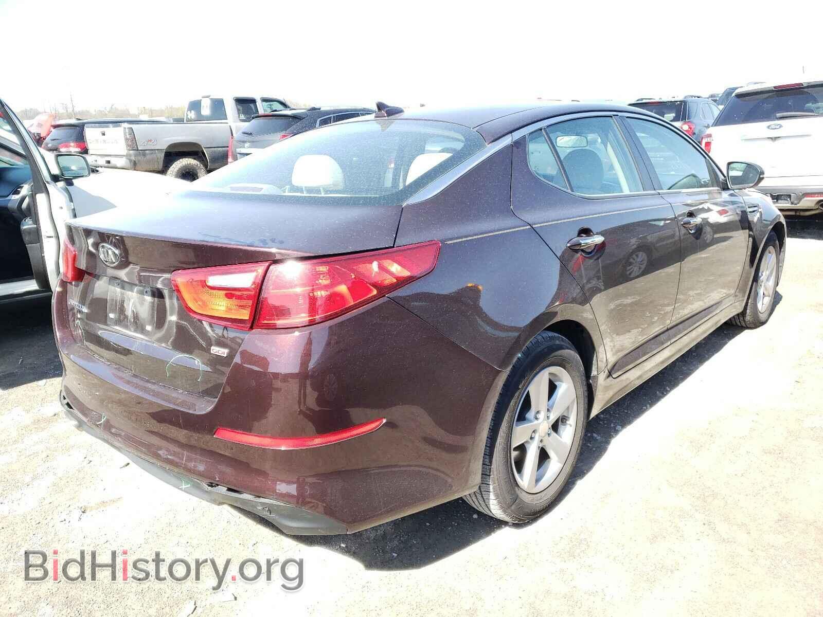 2015 KIA OPTIMA - VIN: 5XXGM4A71FG439687 - Фото 4