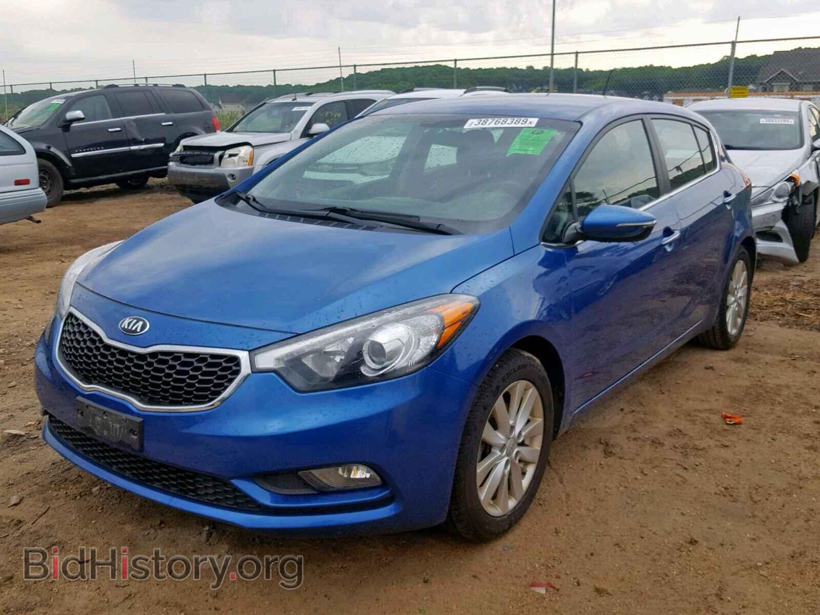 2014 KIA FORTE EX - VIN: KNAFX5A89E5169609 - Фото 2