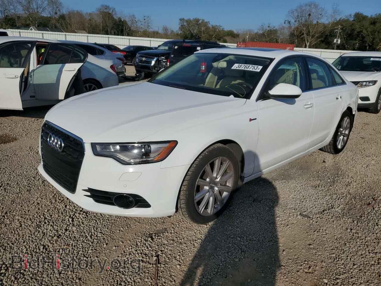 Фотография WAUGGBFC8DN052036 - AUDI A6 2013