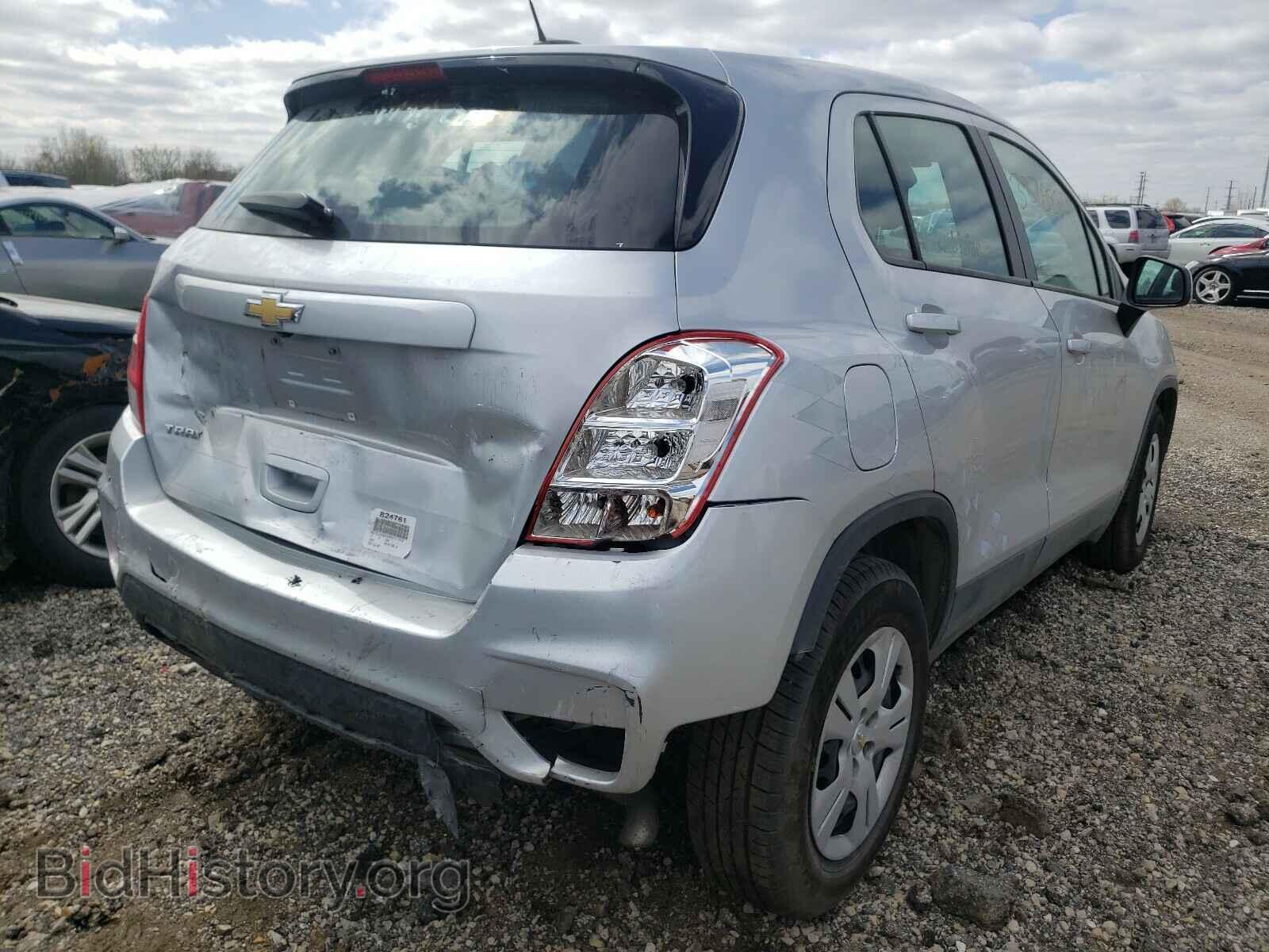 2017 CHEVROLET TRAX - VIN: KL7CJKSB9HB171363 - Фото 4