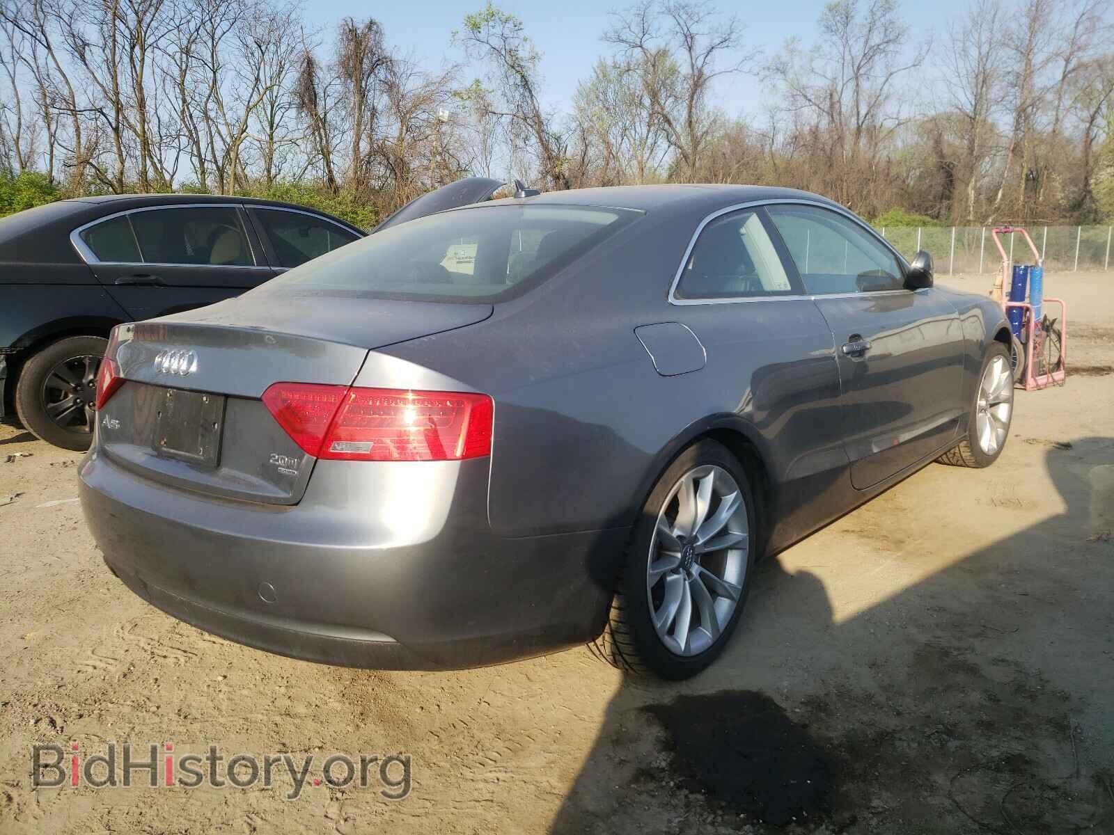 2013 AUDI A5 - VIN: WAUGFAFR8DA032605 - Photo 4