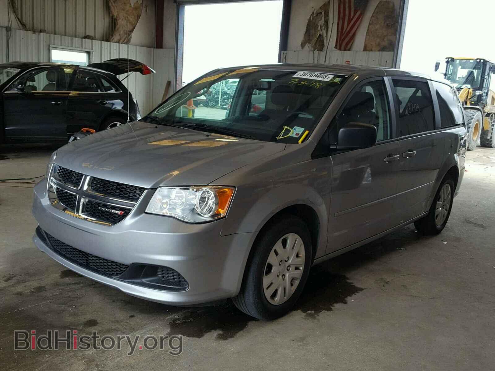 2017 DODGE CARAVAN - VIN: 2C4RDGBG0HR850288 - Фото 2
