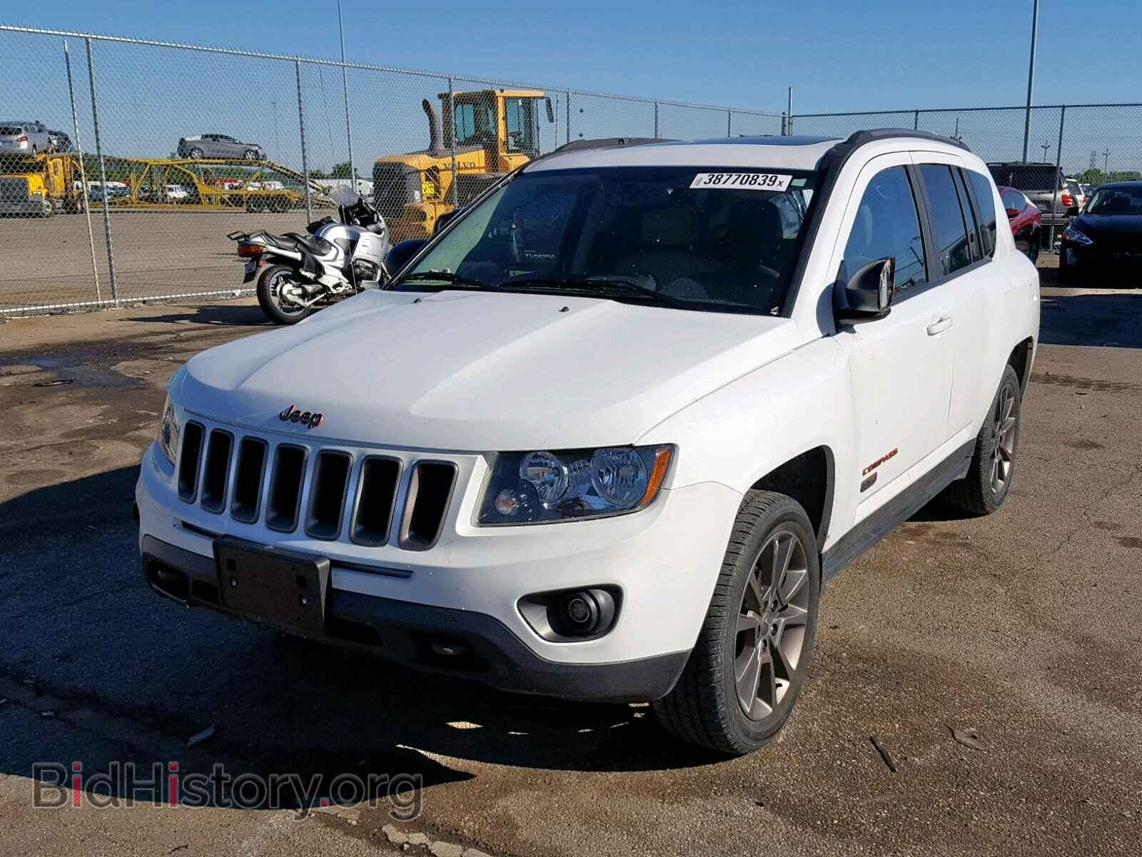 2017 JEEP COMPASS SP - VIN: 1C4NJDBB6HD154872 - Фото 2