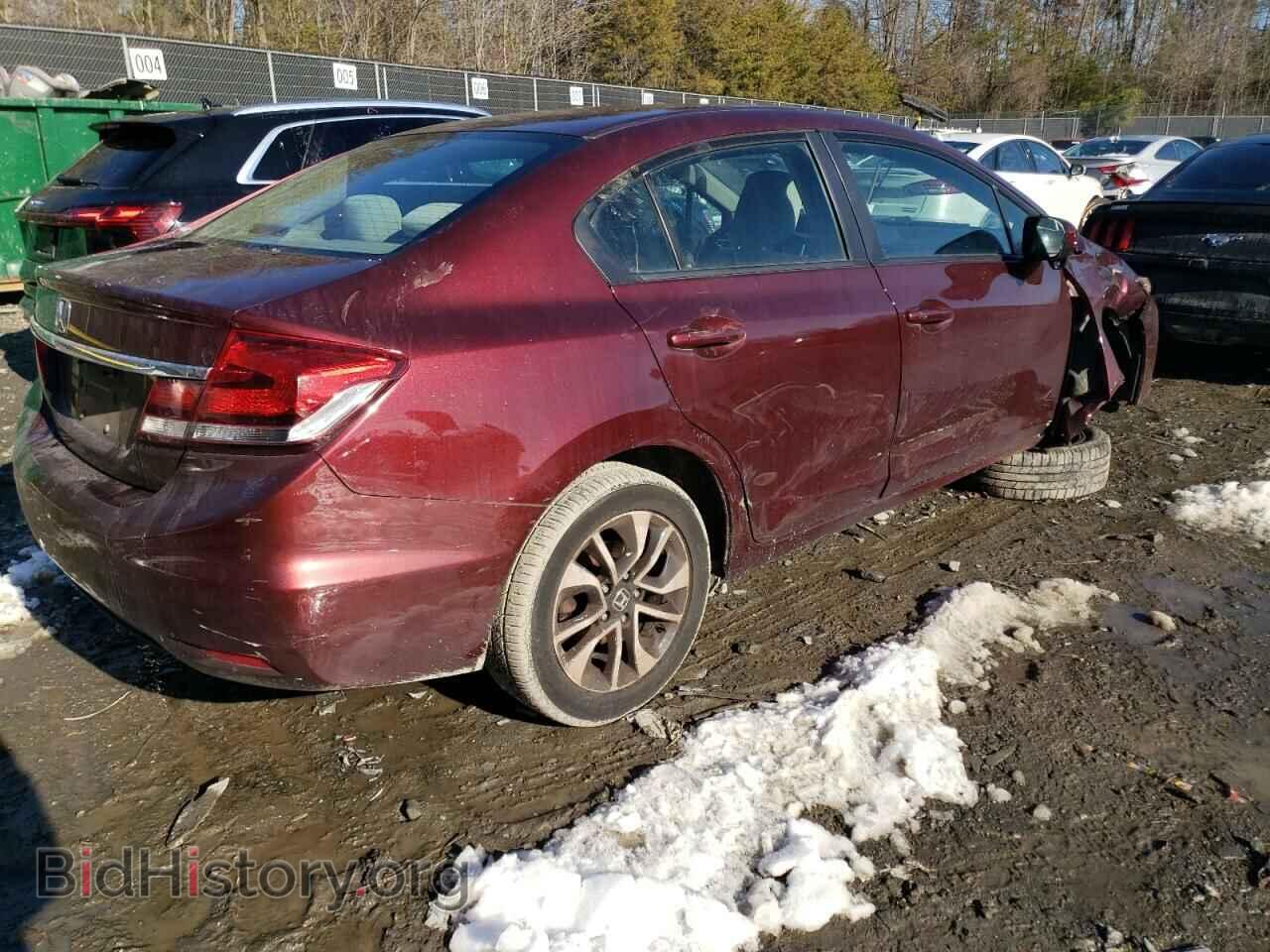 2014 HONDA CIVIC - VIN: 19XFB2F84EE258145 - Фото 3