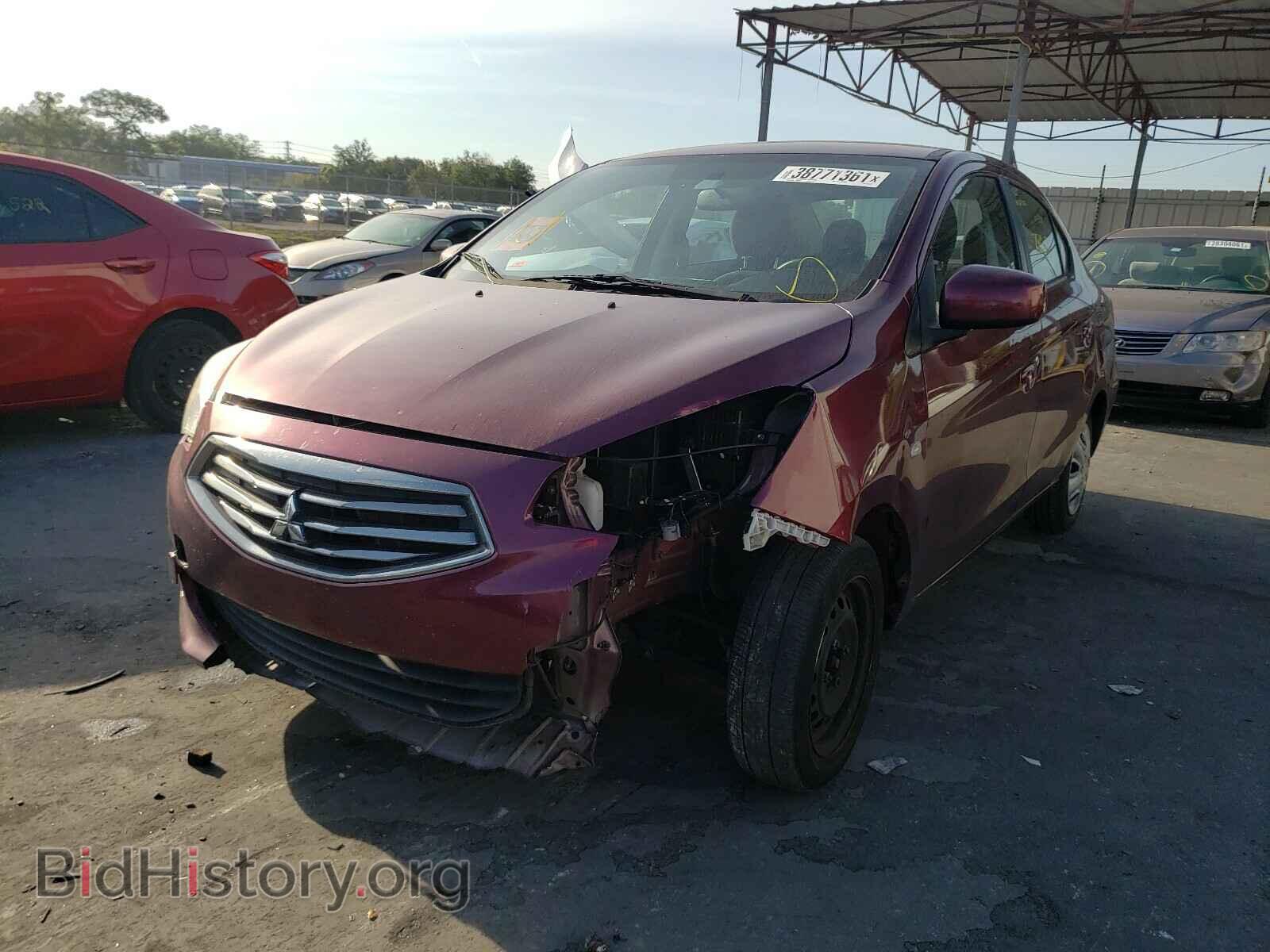 2017 MITSUBISHI MIRAGE - VIN: ML32F3FJ3HH003130 - Фото 2
