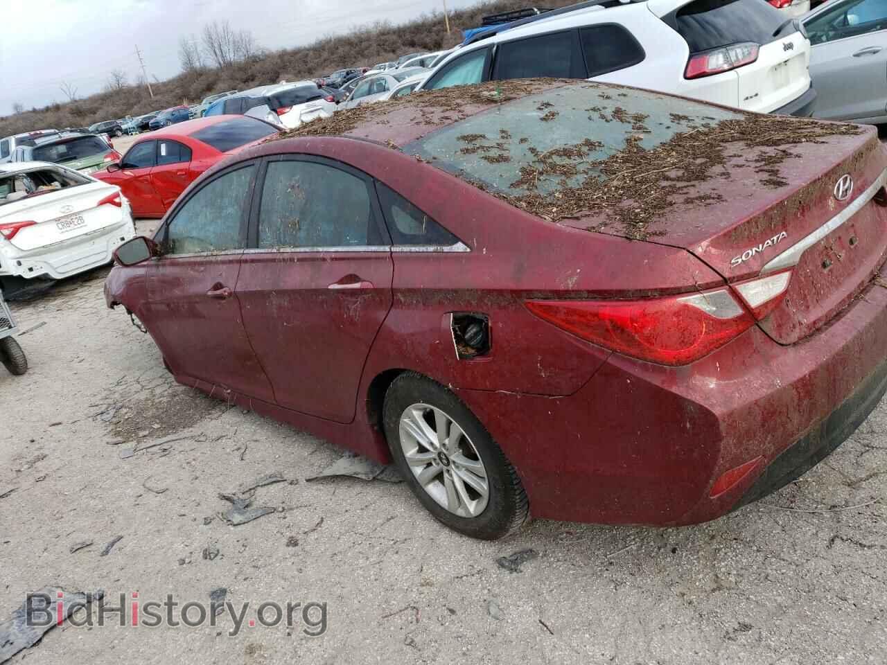 2014 HYUNDAI SONATA - VIN: 5NPEB4AC4EH856475 - Фото 2