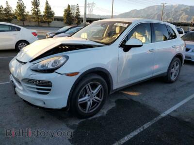 2012 Porsche CAYENNE, white — VIN WP1AA2A20CLA11837, Copart