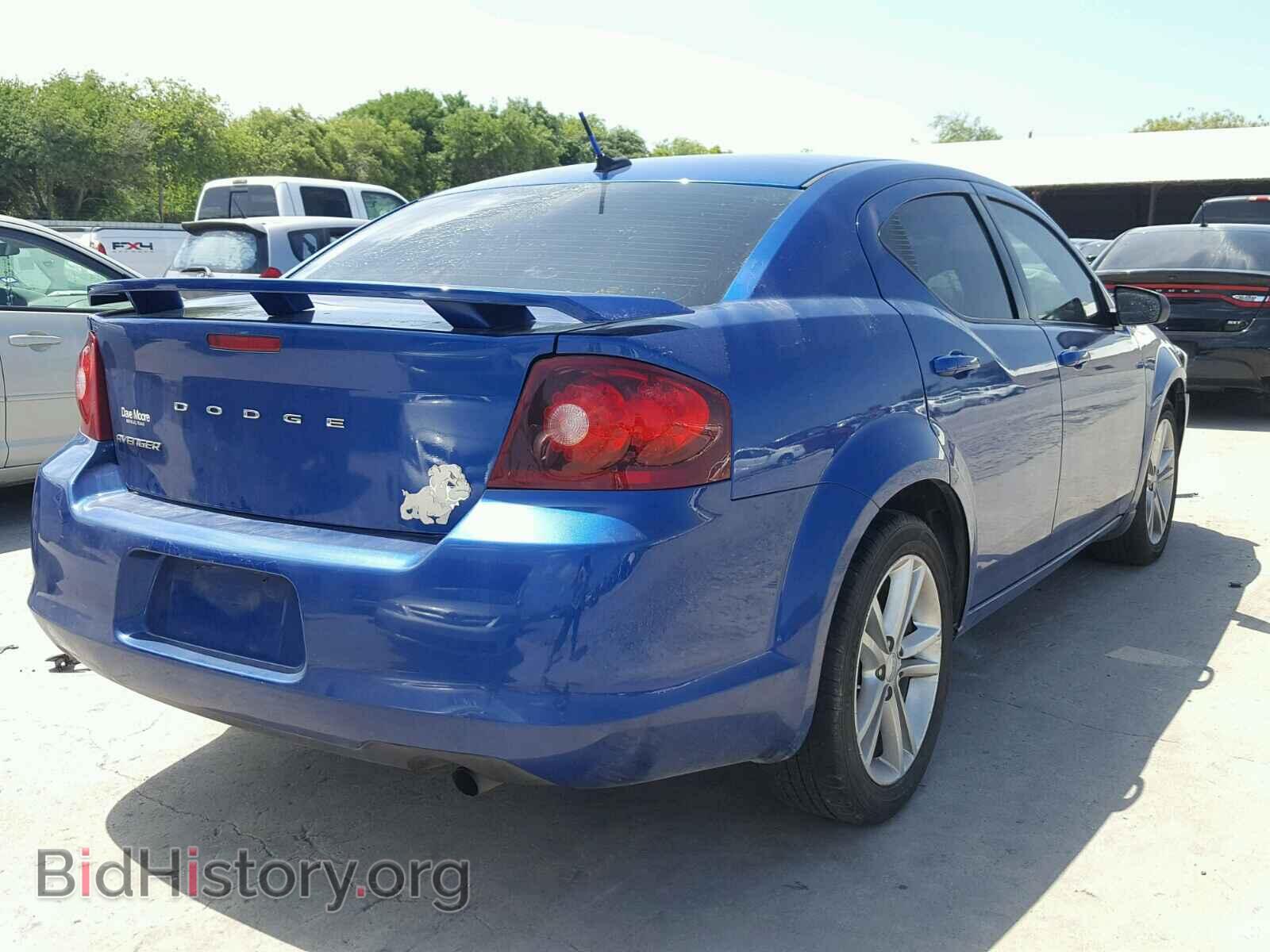 2014 DODGE AVENGER - VIN: 1C3CDZAB0EN201093 - Фото 4