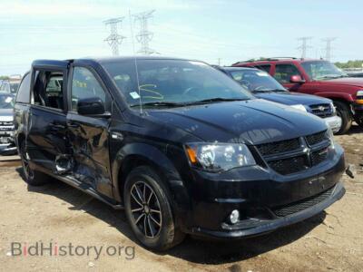 2014 Dodge CARAVAN Grand Cara, черный — VIN 2C4RDGCG6ER366992, Copart