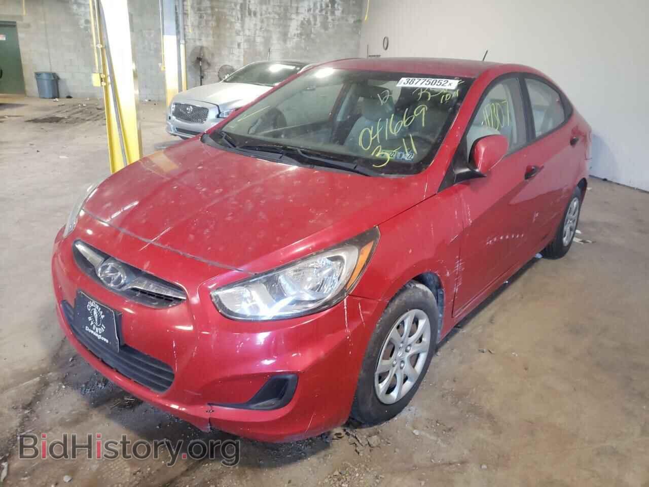 2012 HYUNDAI ACCENT - VIN: KMHCT4AE1CU041669 - Фото 2