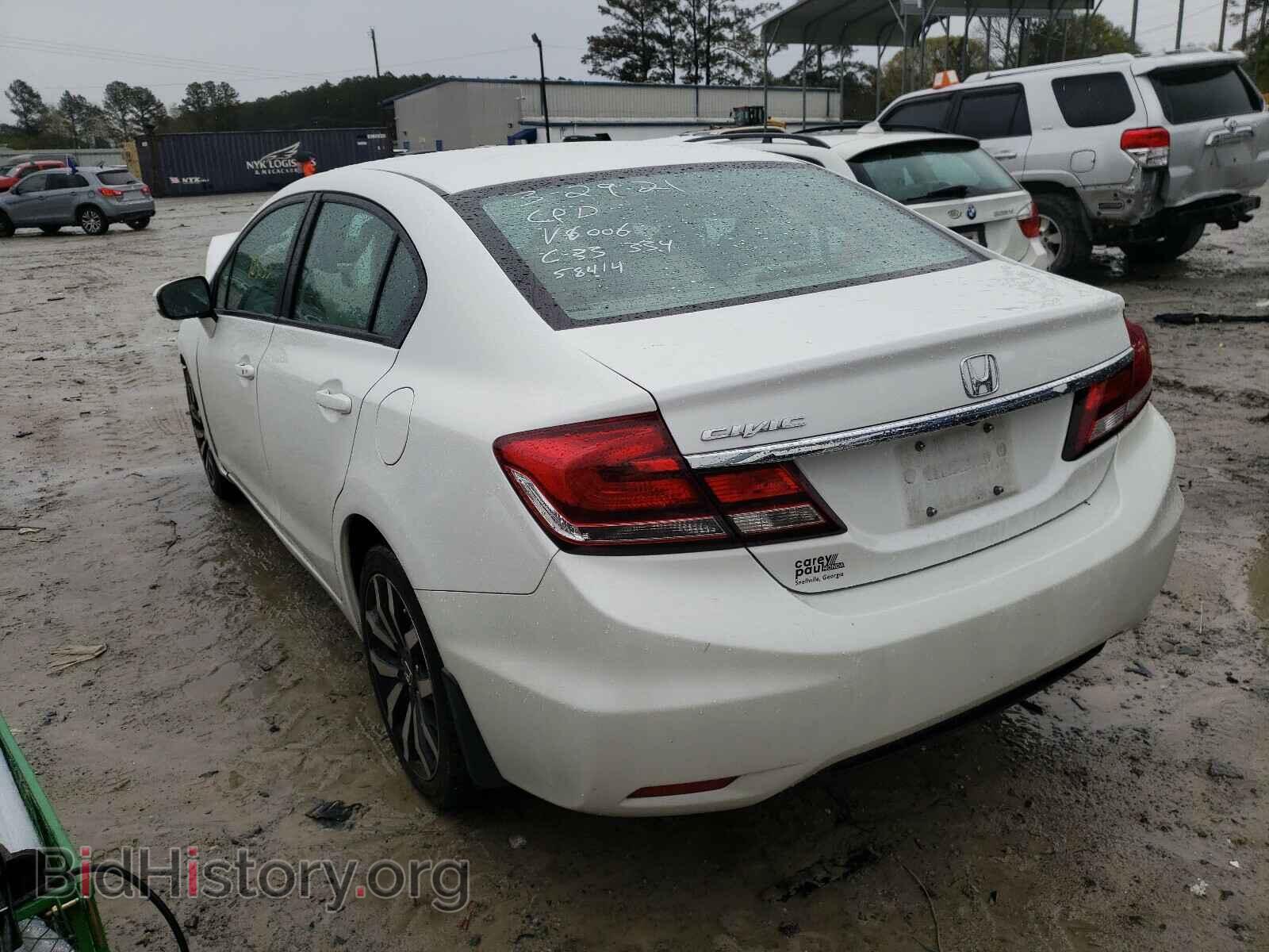 2015 HONDA CIVIC - VIN: 19XFB2F93FE086006 - Фото 3