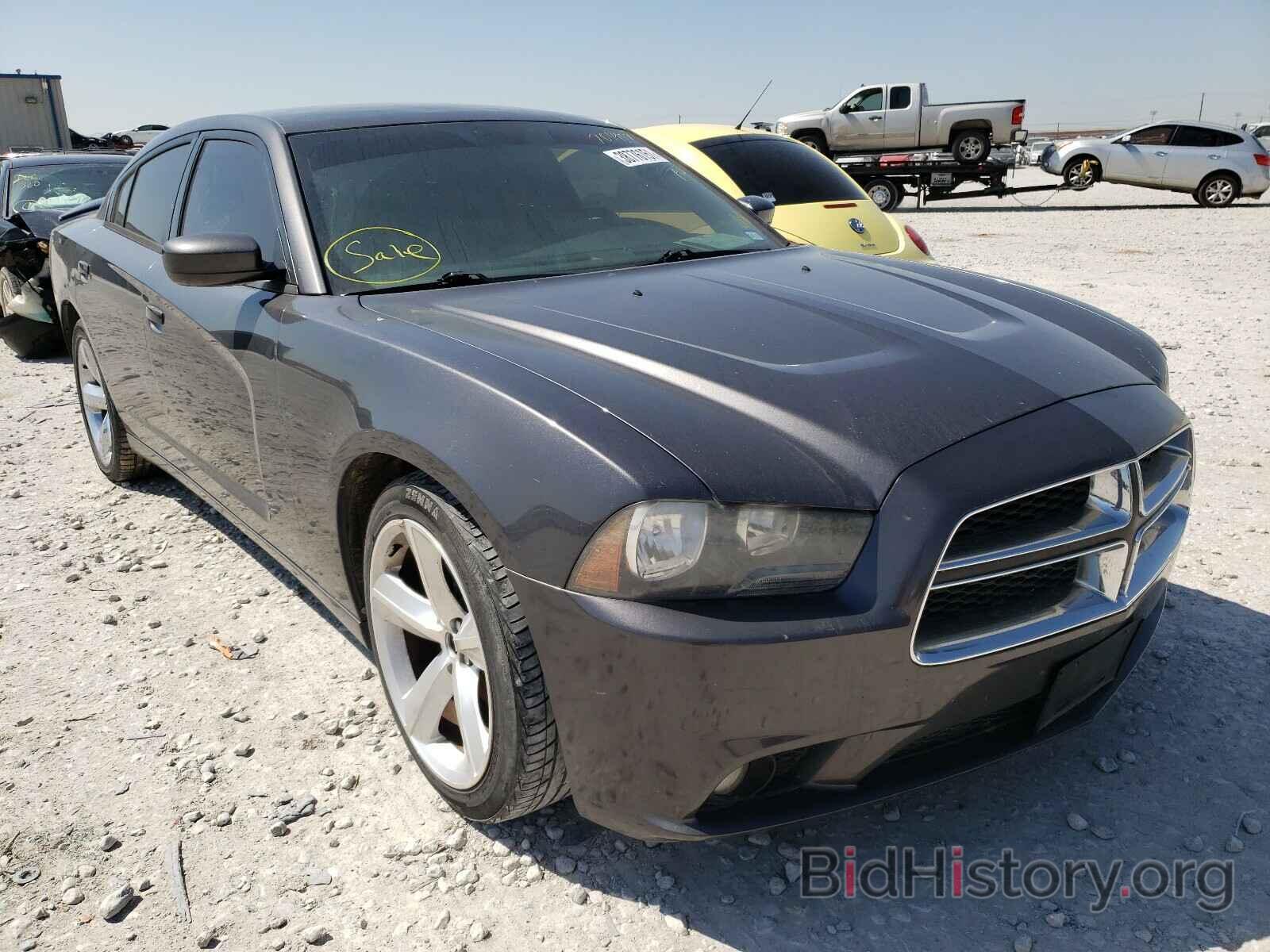 Photo 2C3CDXHG7DH701457 - DODGE CHARGER 2013
