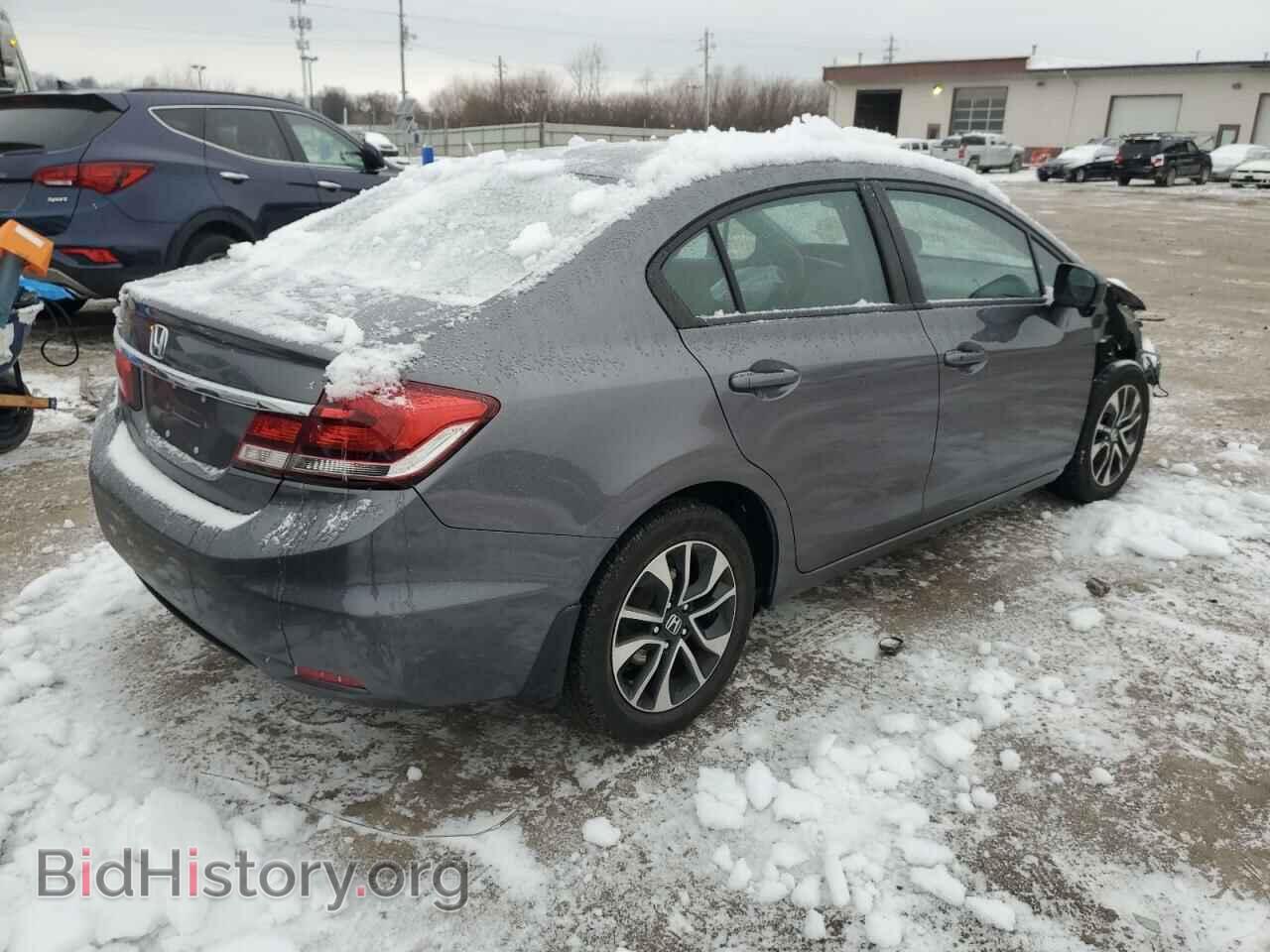 2015 HONDA CIVIC - VIN: 19XFB2F80FE098122 - Фото 3