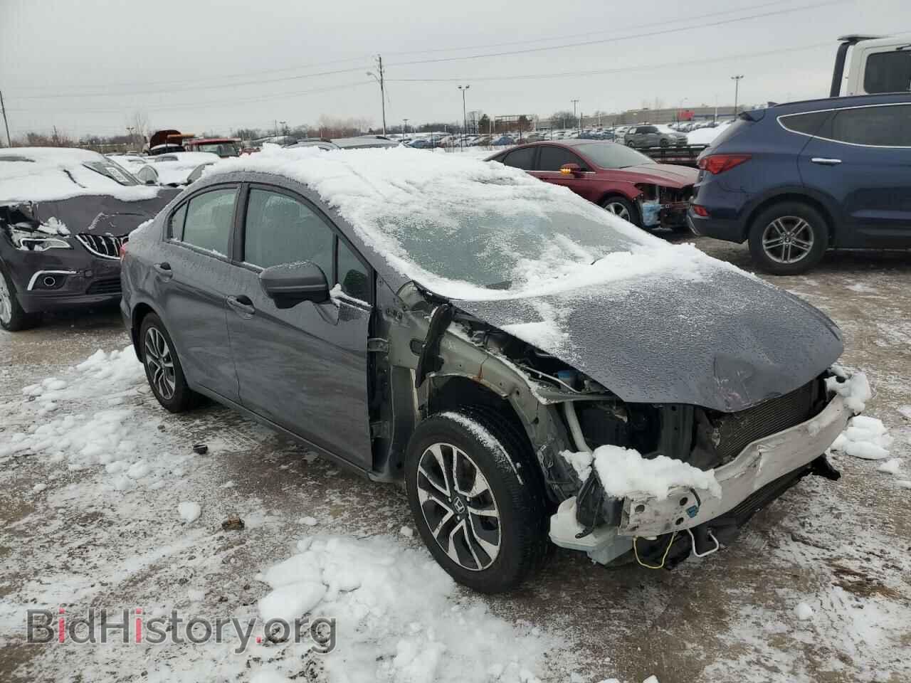 2015 HONDA CIVIC - VIN: 19XFB2F80FE098122 - Фото 4