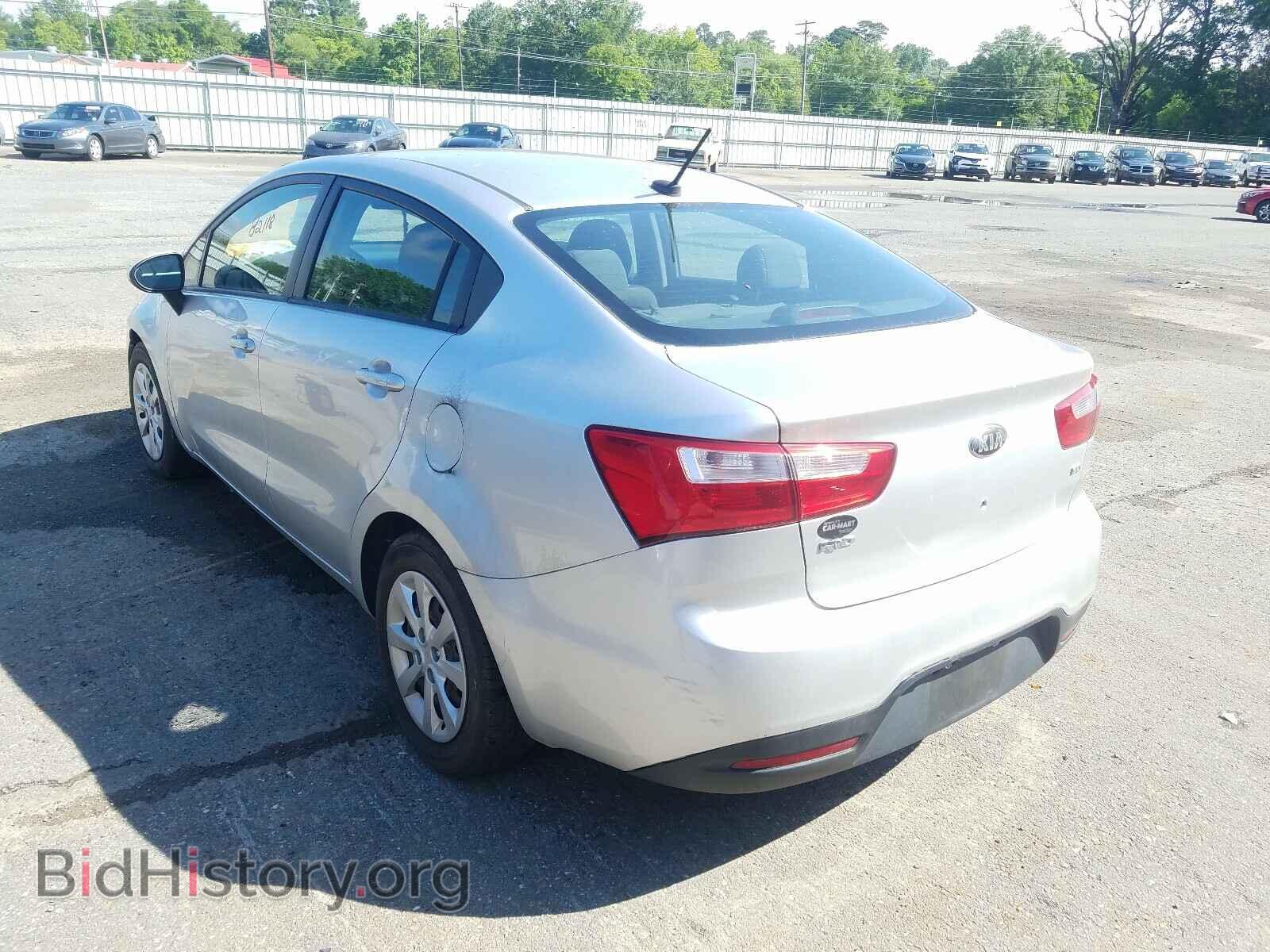 2013 KIA RIO - VIN: KNADM4A38D6167776 - Фото 3