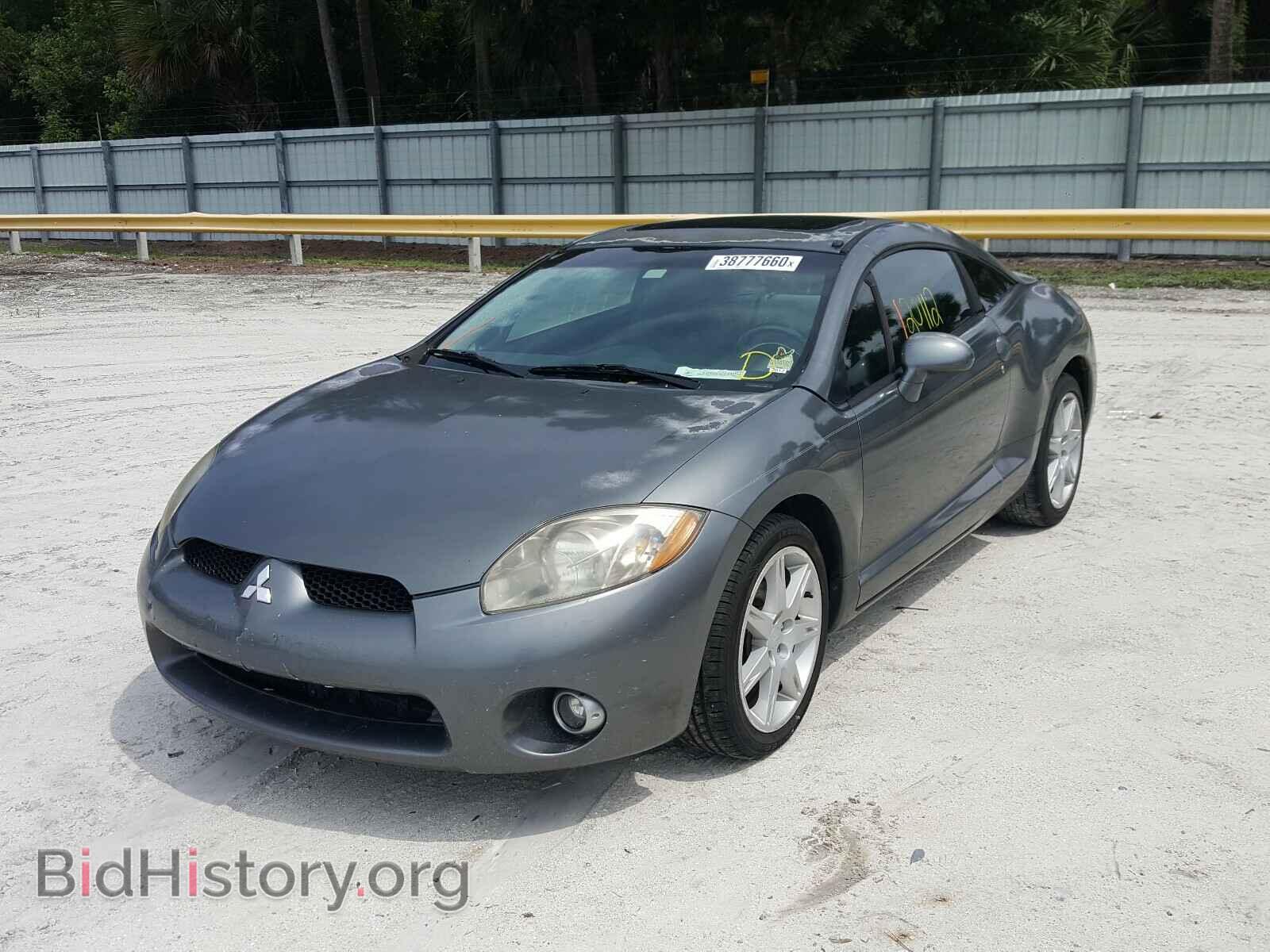 2006 MITSUBISHI ECLIPSE - VIN: 4A3AK34T36E021406 - Photo 2