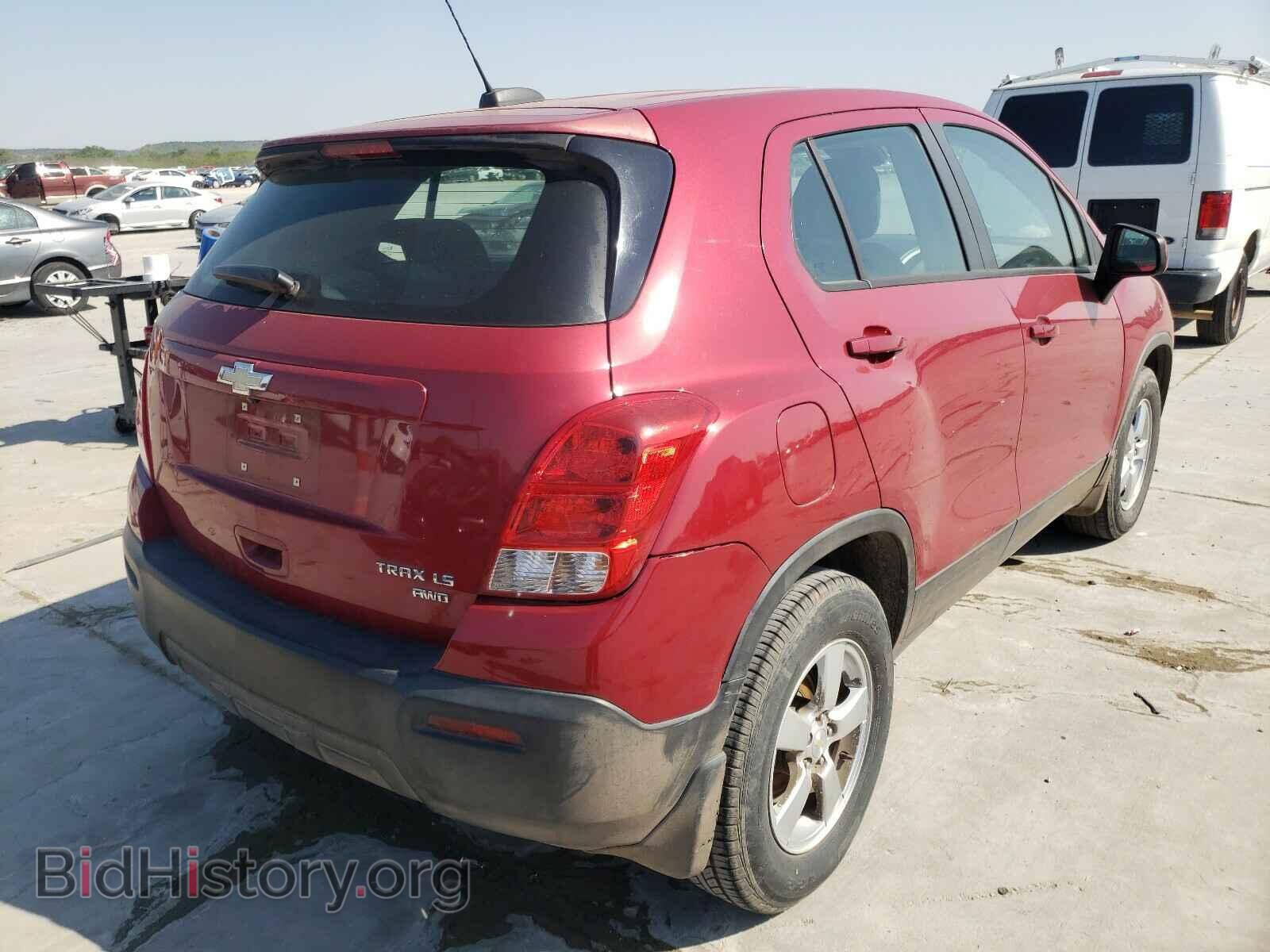 2015 CHEVROLET TRAX - VIN: KL7CJPSB6FB156037 - Фото 4