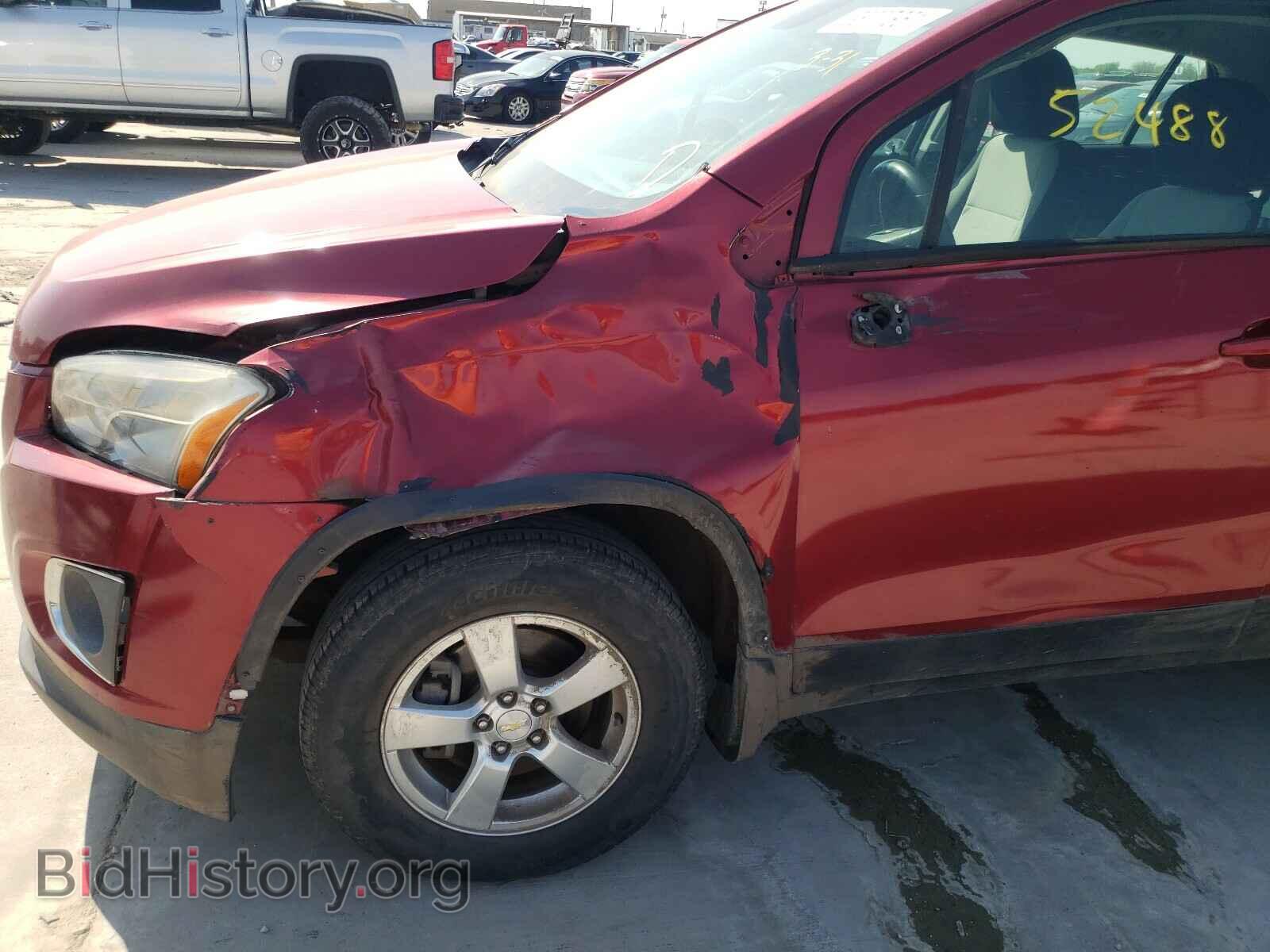 2015 CHEVROLET TRAX - VIN: KL7CJPSB6FB156037 - Фото 9