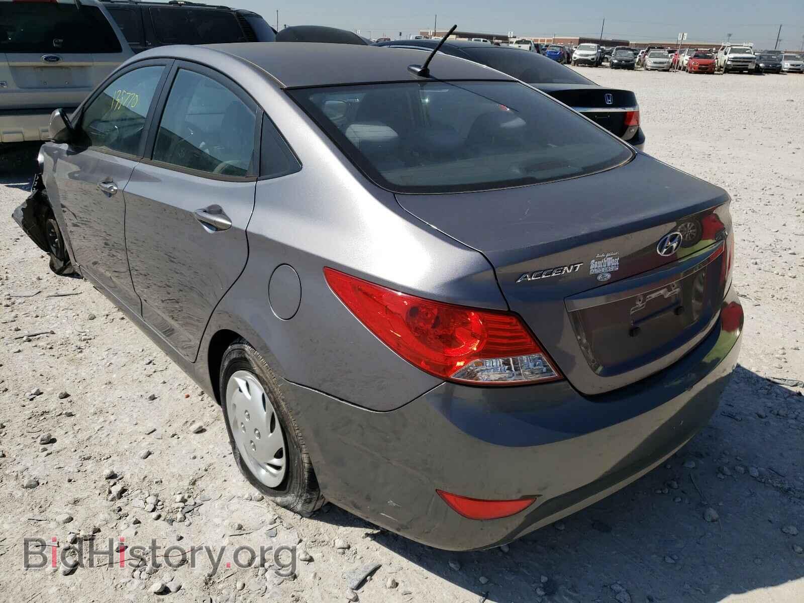 2014 HYUNDAI ACCENT - VIN: KMHCT4AE8EU609337 - Фото 3