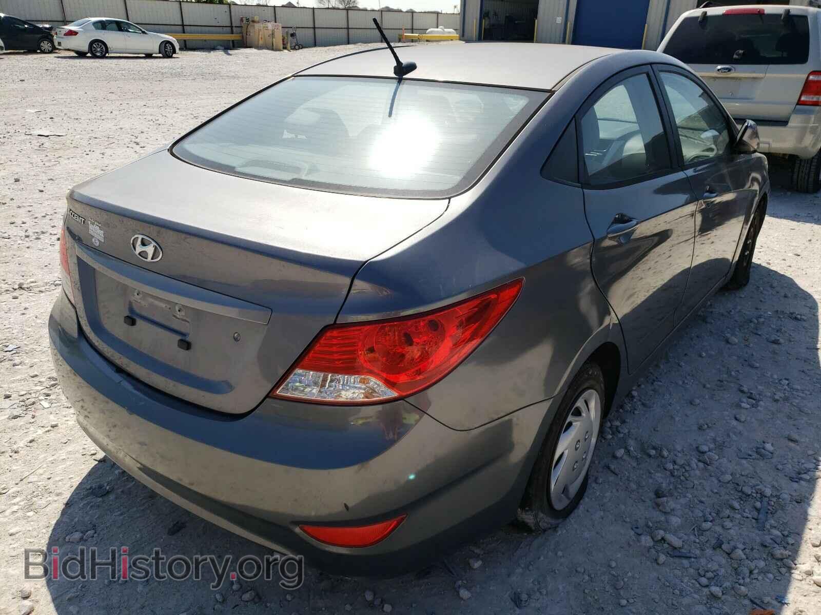 2014 HYUNDAI ACCENT - VIN: KMHCT4AE8EU609337 - Фото 4