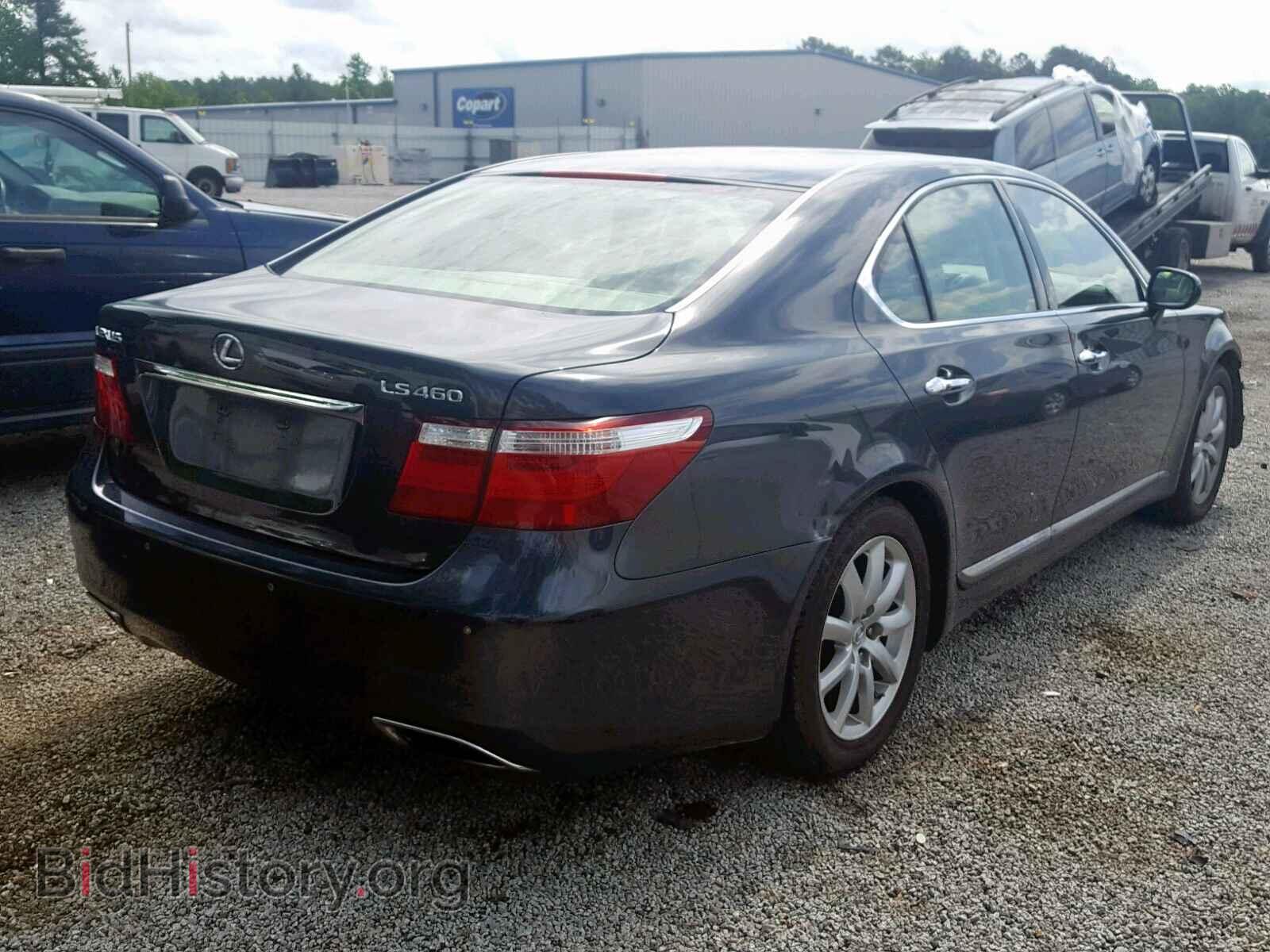 2007 LEXUS LS460 - VIN: JTHBL46F375029846 - Фото 4