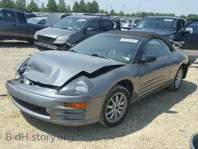 2002 MITSUBISHI ECLIPSE - VIN: 4A3AE45G02E028760 - Фото 2