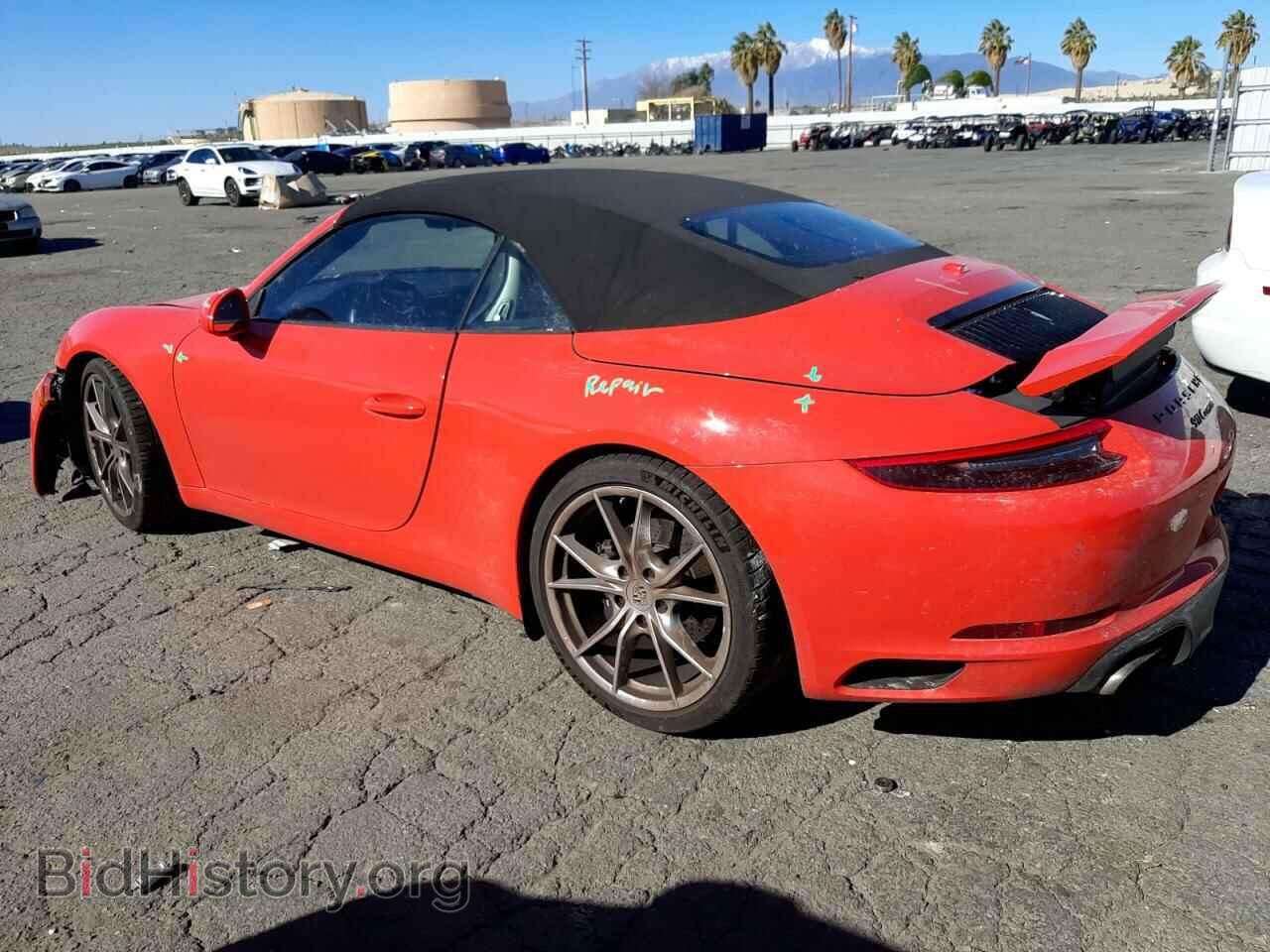 2019 PORSCHE 911 - VIN: WP0CA2A94KS129305 - Фото 2