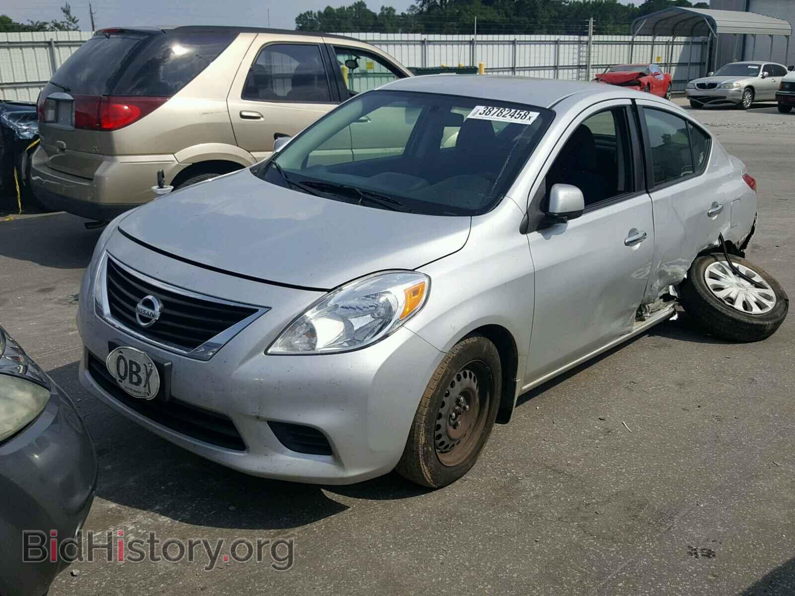2012 NISSAN VERSA - VIN: 3N1CN7AP1CL896614 - Фото 2