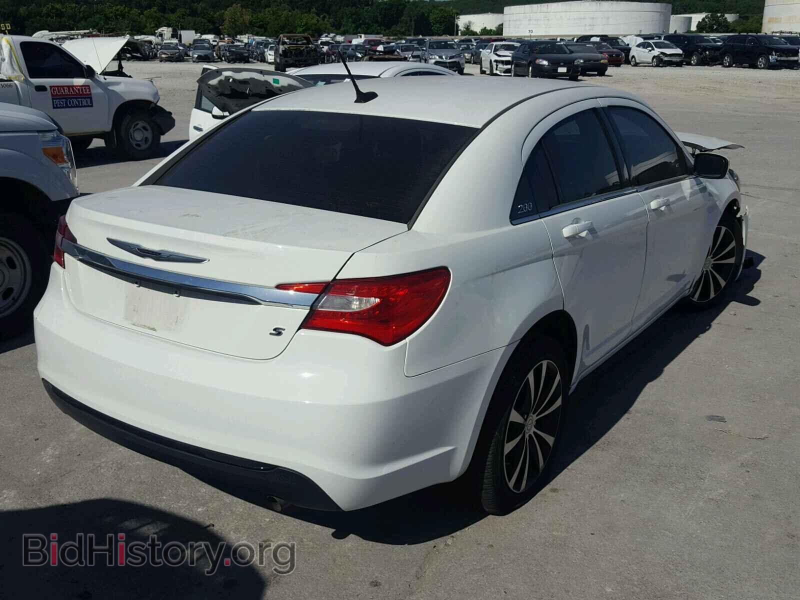 2014 CHRYSLER 200 - VIN: 1C3CCBBB8EN178400 - Фото 4