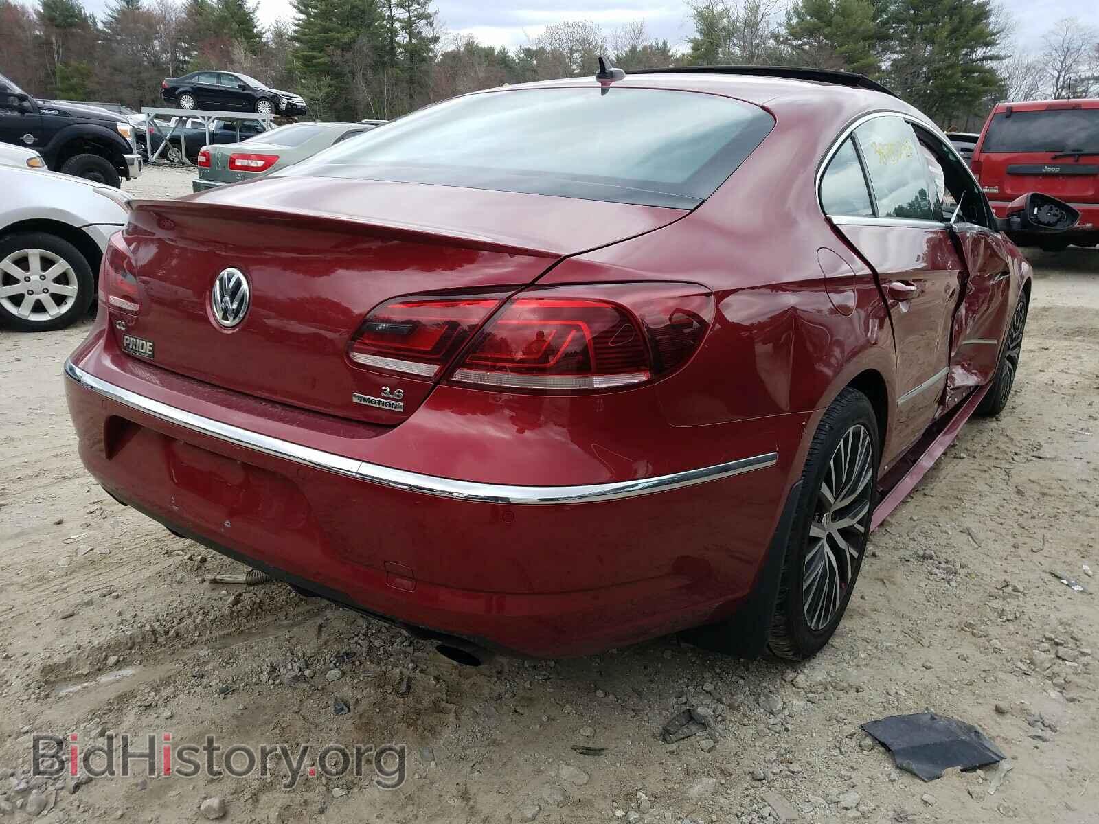2015 VOLKSWAGEN CC - VIN: WVWGU7AN2FE818539 - Фото 4