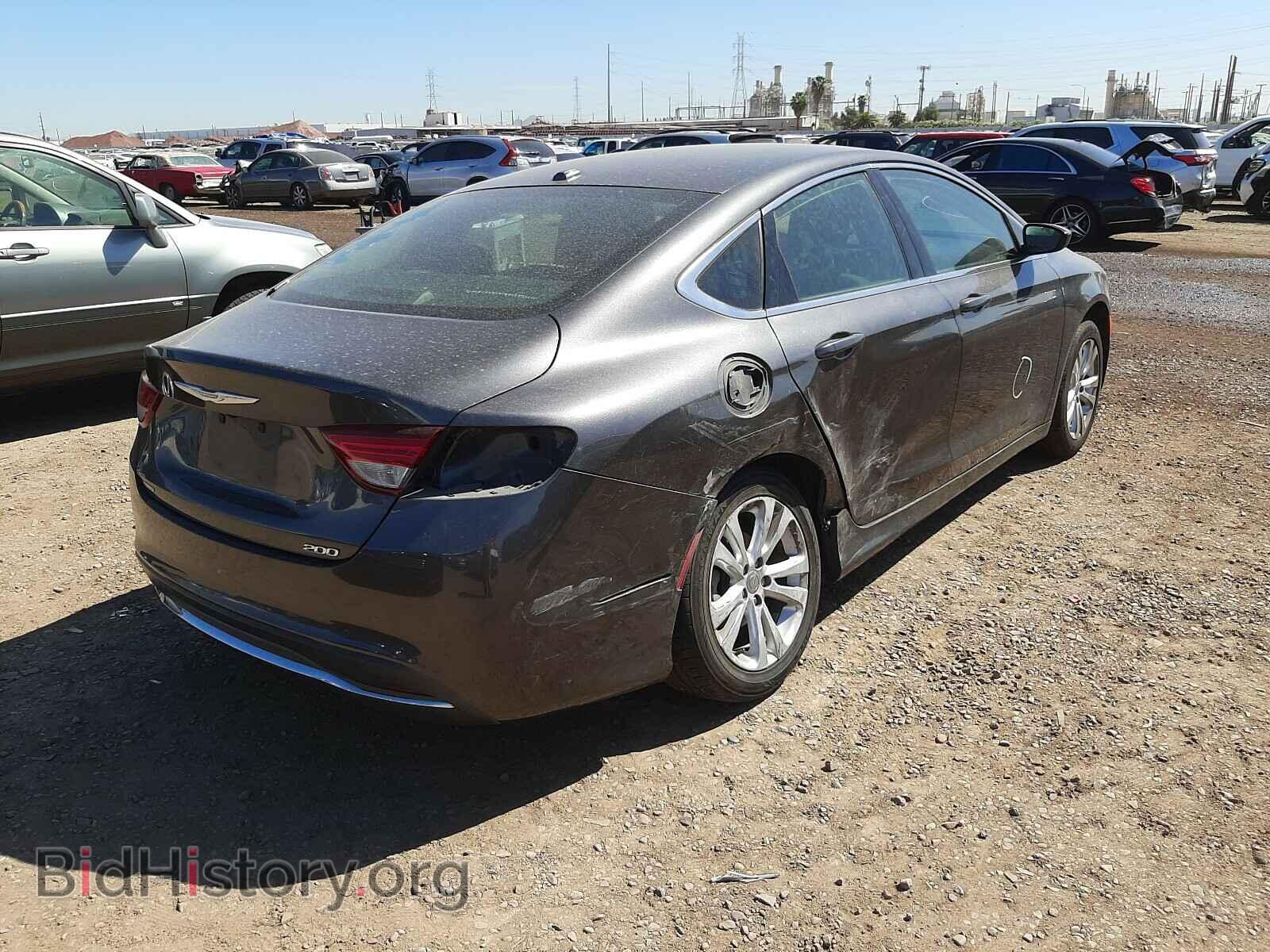 2015 CHRYSLER 200 - VIN: 1C3CCCAB5FN661190 - Фото 4