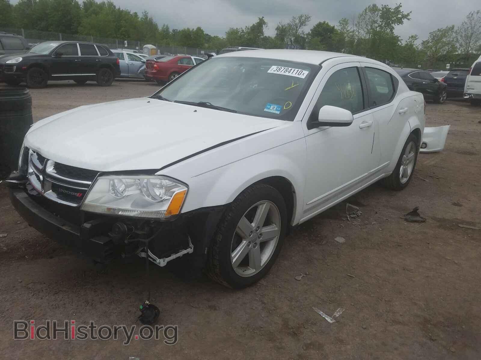 2013 DODGE AVENGER - VIN: 1C3CDZCB3DN709988 - Фото 2