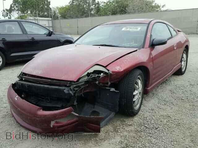 2002 MITSUBISHI ECLIPSE - VIN: 4A3AC54H52E076678 - Фото 2