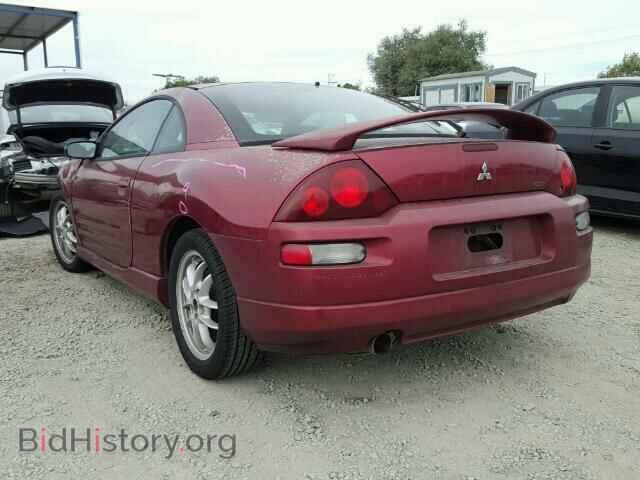 2002 MITSUBISHI ECLIPSE - VIN: 4A3AC54H52E076678 - Фото 3