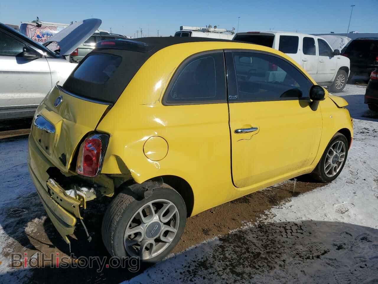 2012 FIAT 500 - VIN: 3C3CFFDR2CT343511 - Photo 3