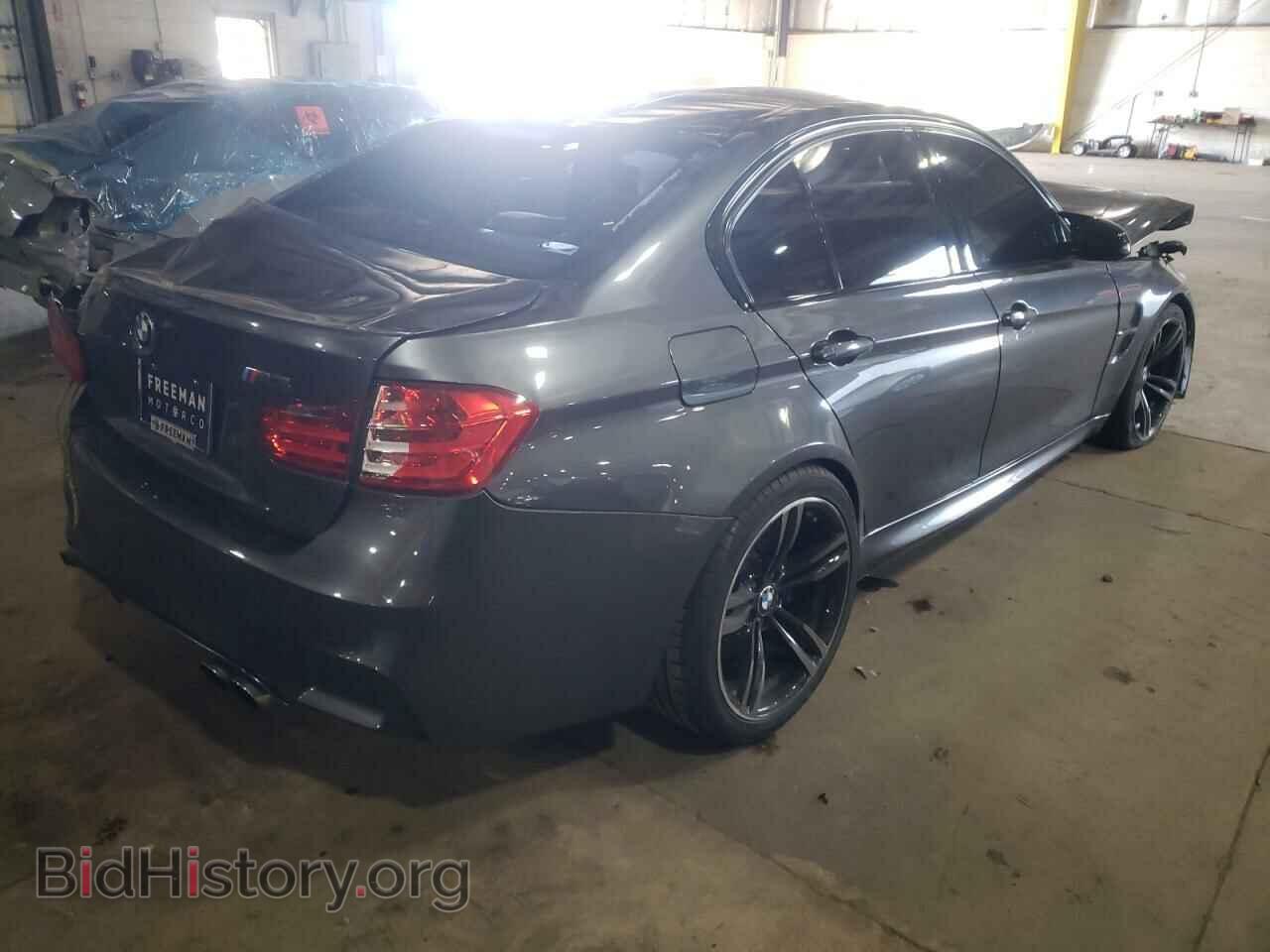 2015 BMW M3 - VIN: WBS3C9C50FP805165 - Фото 4