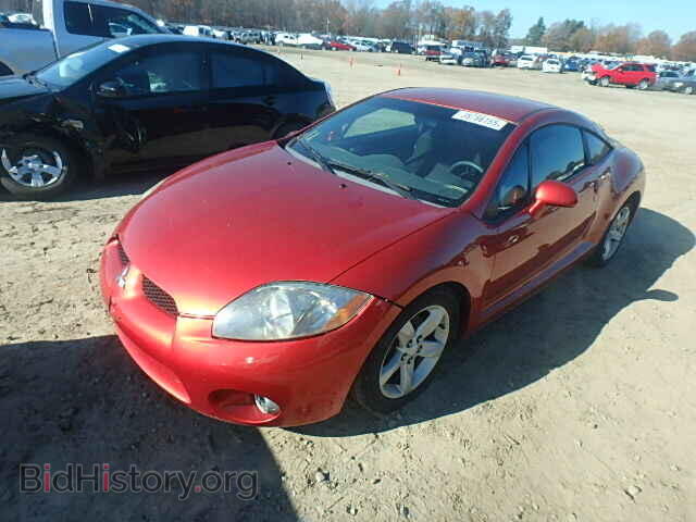 2006 MITSUBISHI ECLIPSE - VIN: 4A3AK34T46E001620 - Фото 2