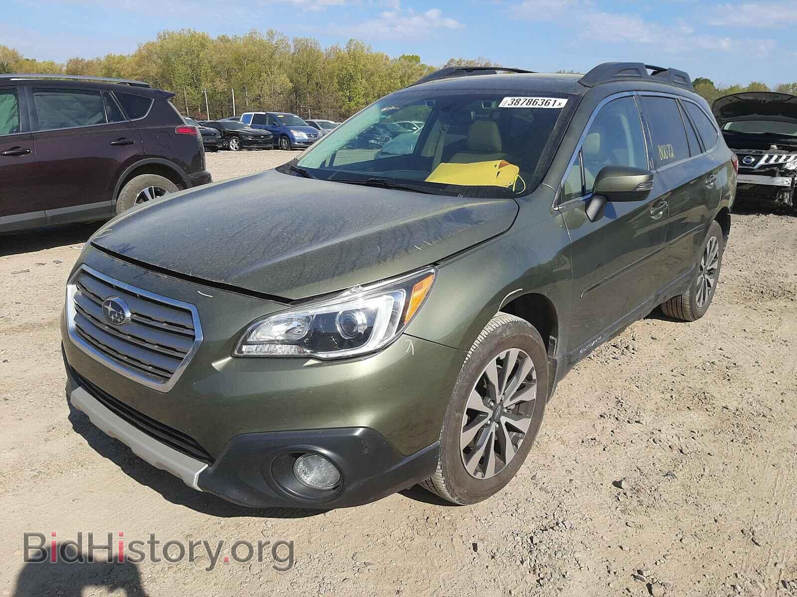 2015 SUBARU OUTBACK - VIN: 4S4BSBNC6F3283573 - Фото 2