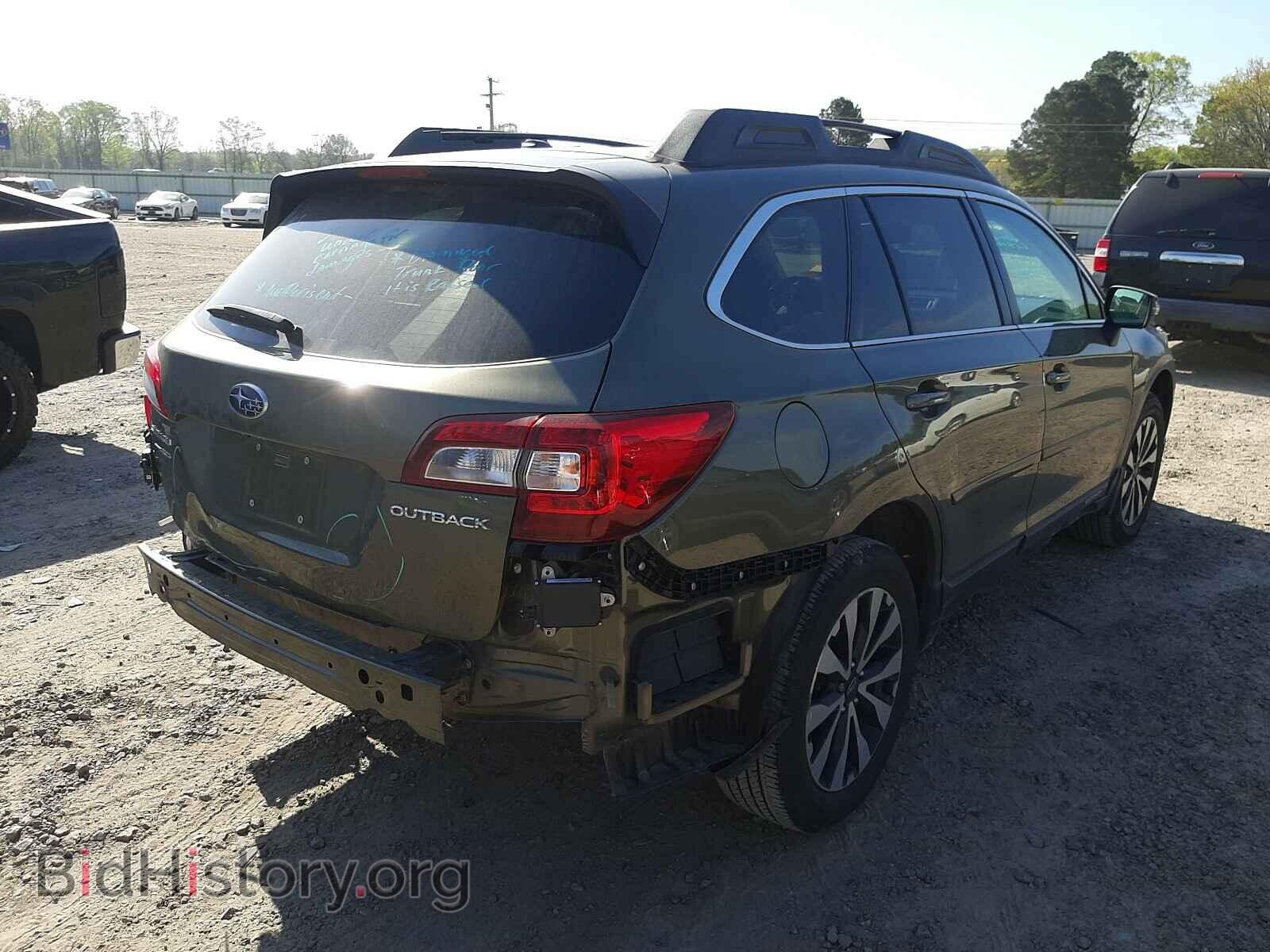 2015 SUBARU OUTBACK - VIN: 4S4BSBNC6F3283573 - Фото 4