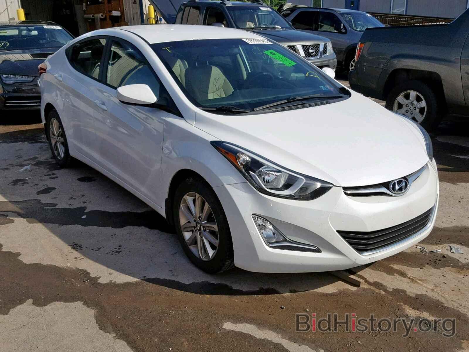 Фотография 5NPDH4AE9GH682594 - HYUNDAI ELANTRA 2016