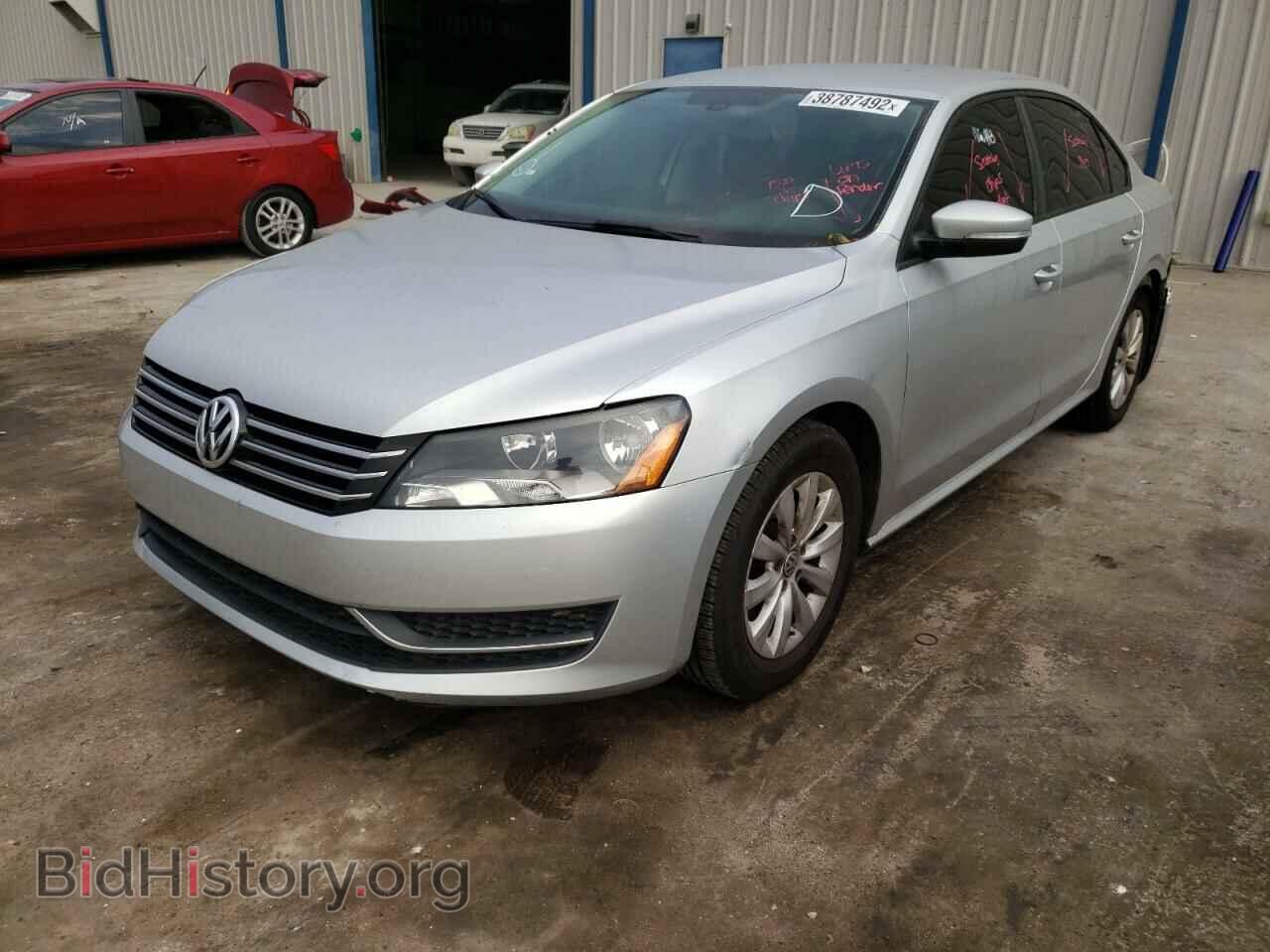 2012 VOLKSWAGEN PASSAT - VIN: 1VWAH7A37CC080721 - Фото 2
