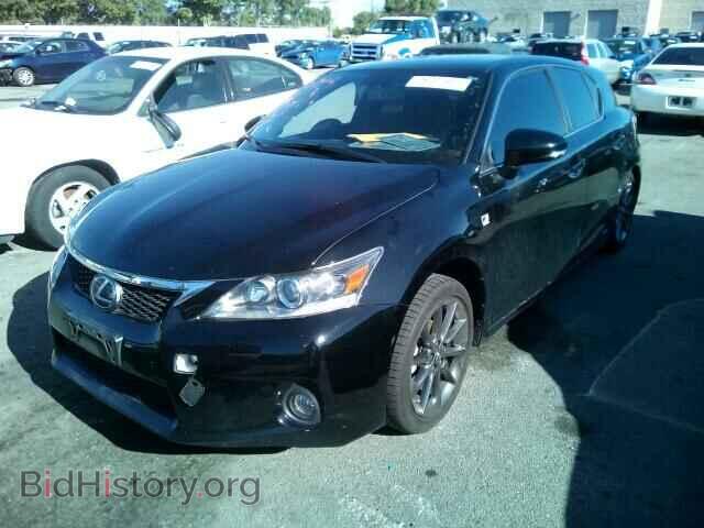 2012 LEXUS CT 200 - VIN: JTHKD5BH1C2103805 - Фото 2