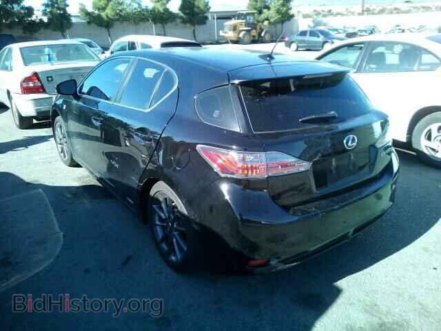 2012 LEXUS CT 200 - VIN: JTHKD5BH1C2103805 - Фото 3