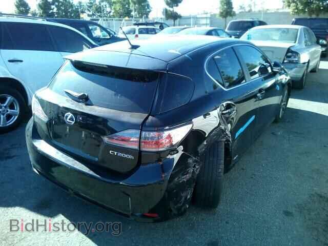2012 LEXUS CT 200 - VIN: JTHKD5BH1C2103805 - Фото 4