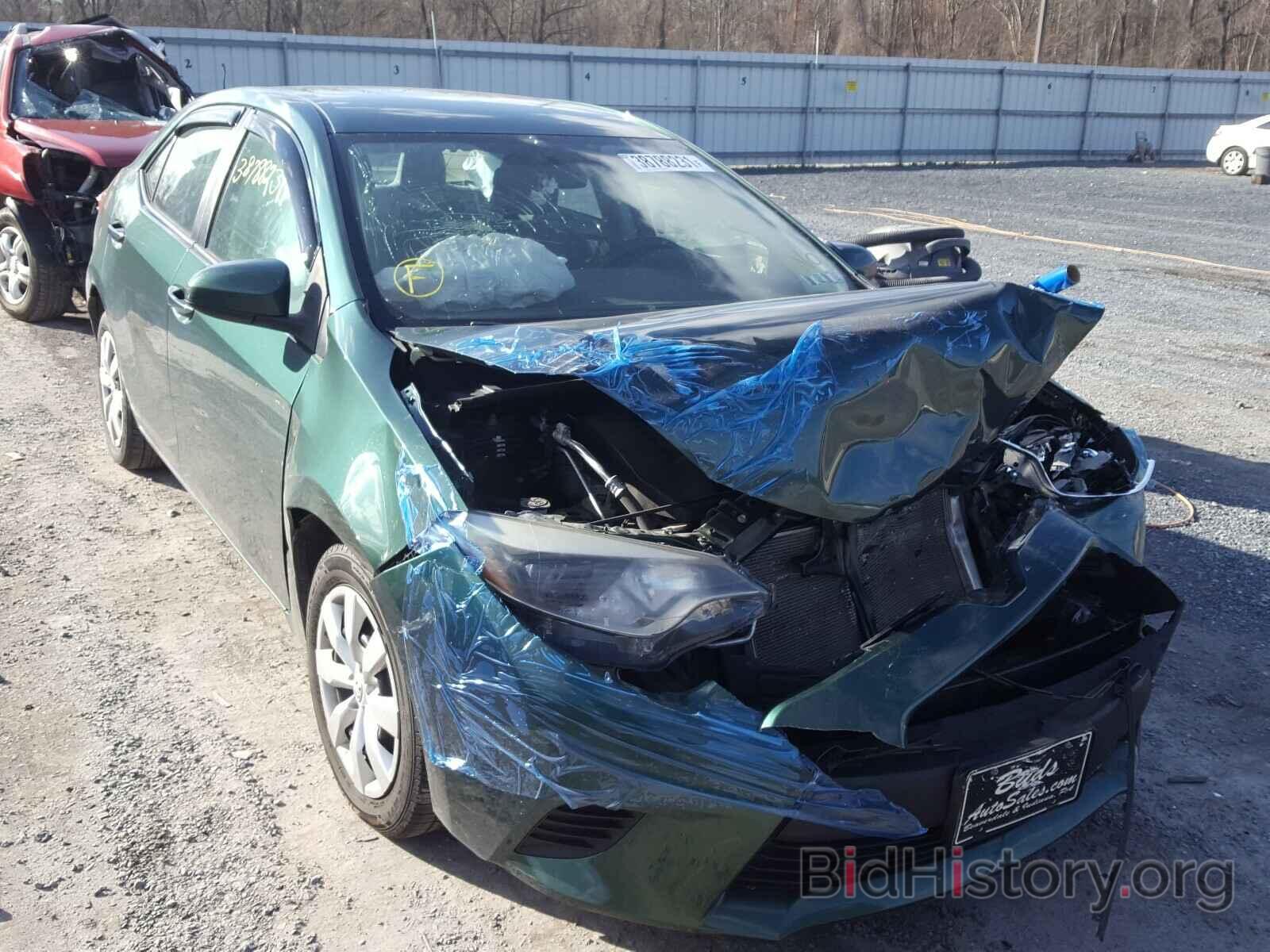 Photo 2T1BURHE3EC037476 - TOYOTA COROLLA 2014