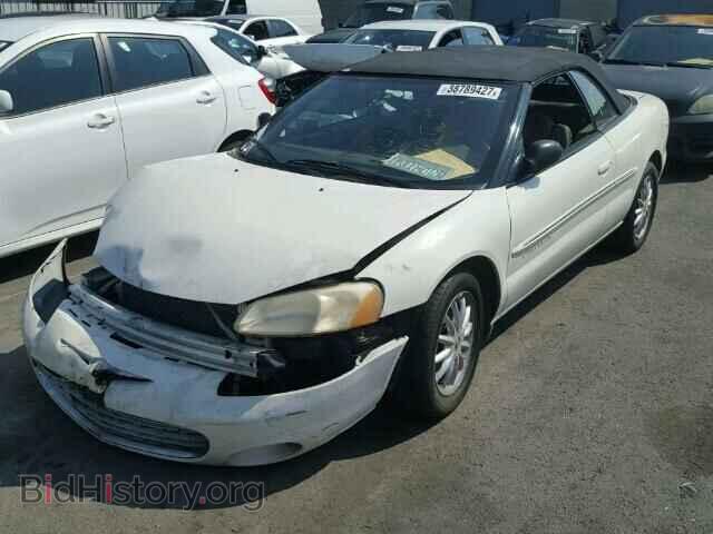 2001 CHRYSLER SEBRING - VIN: 1C3EL55U21N599238 - Фото 2