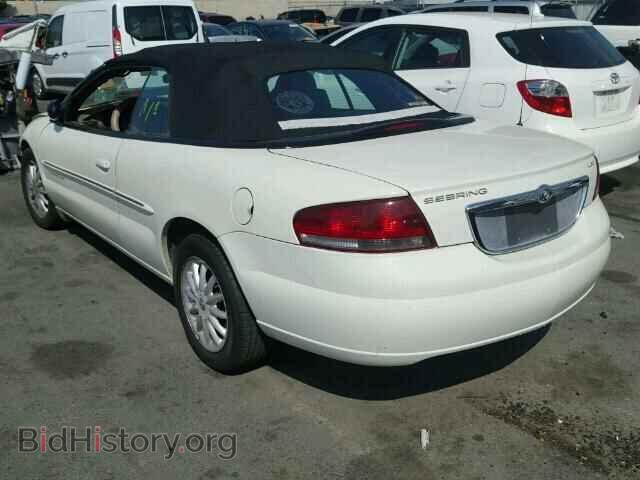2001 CHRYSLER SEBRING - VIN: 1C3EL55U21N599238 - Фото 3